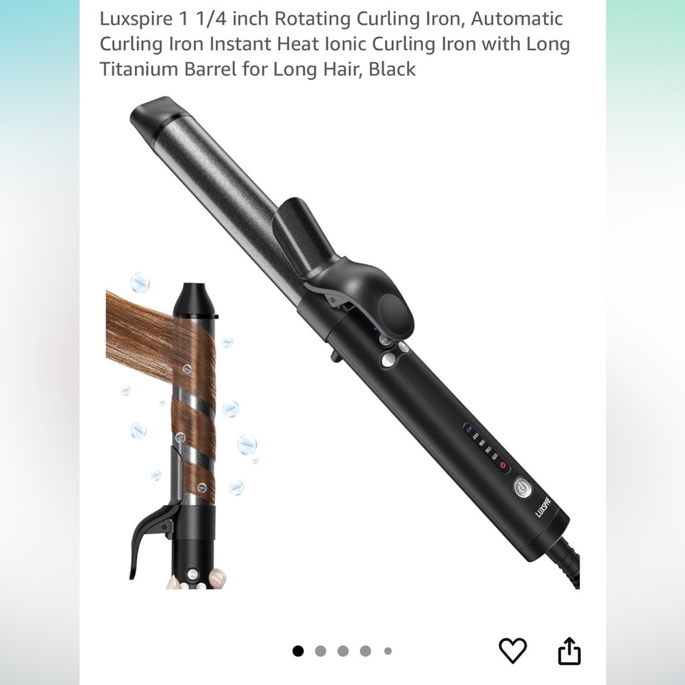Luxspire Auto Curling Hair Wand - Picture 4 of 7